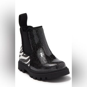 Native Kensington Treklite Glitter Zebra Print Boot (Toddler)